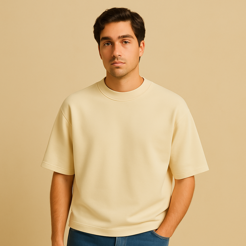 Essential Oversized French Terry Tee