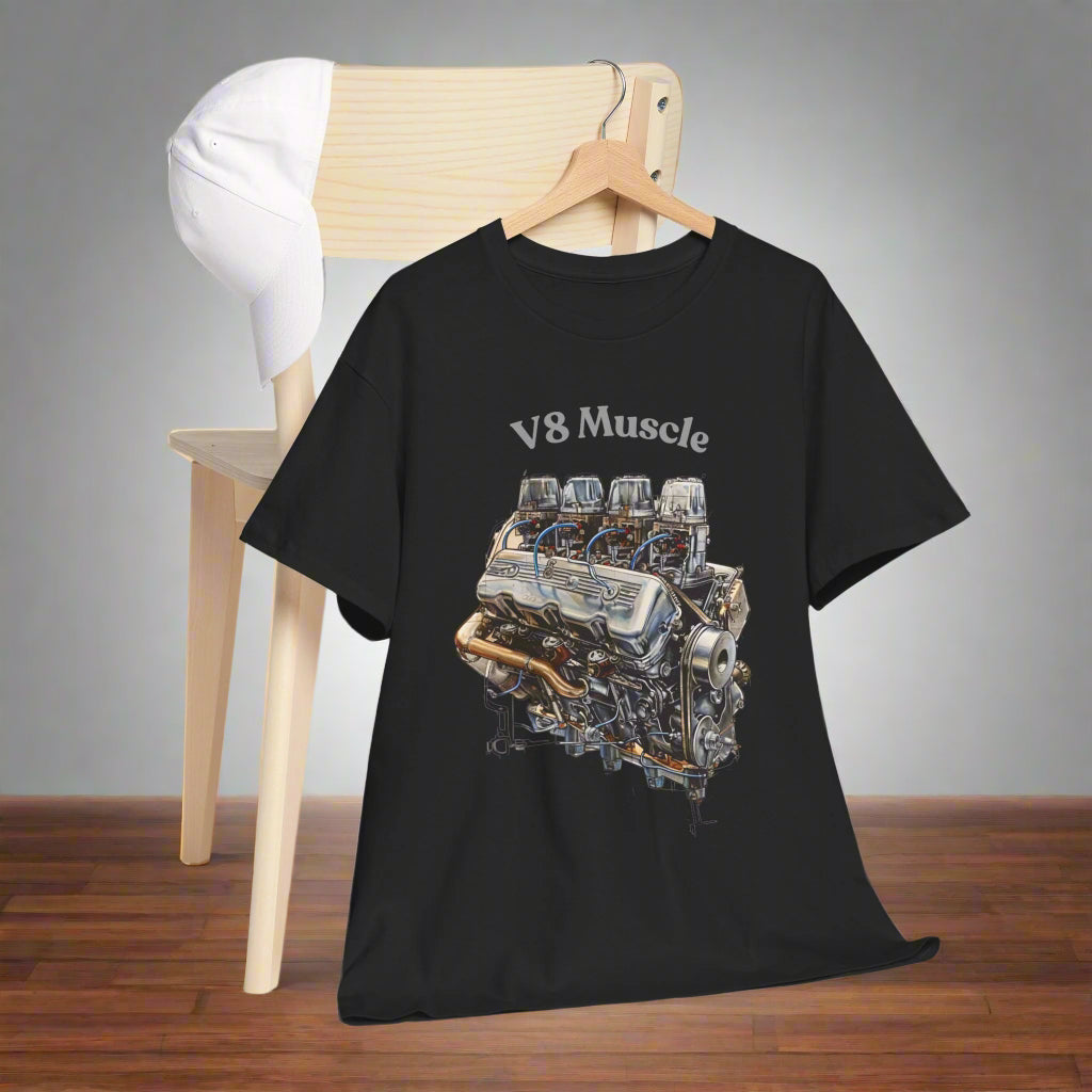 V8 Muscle Print Tees