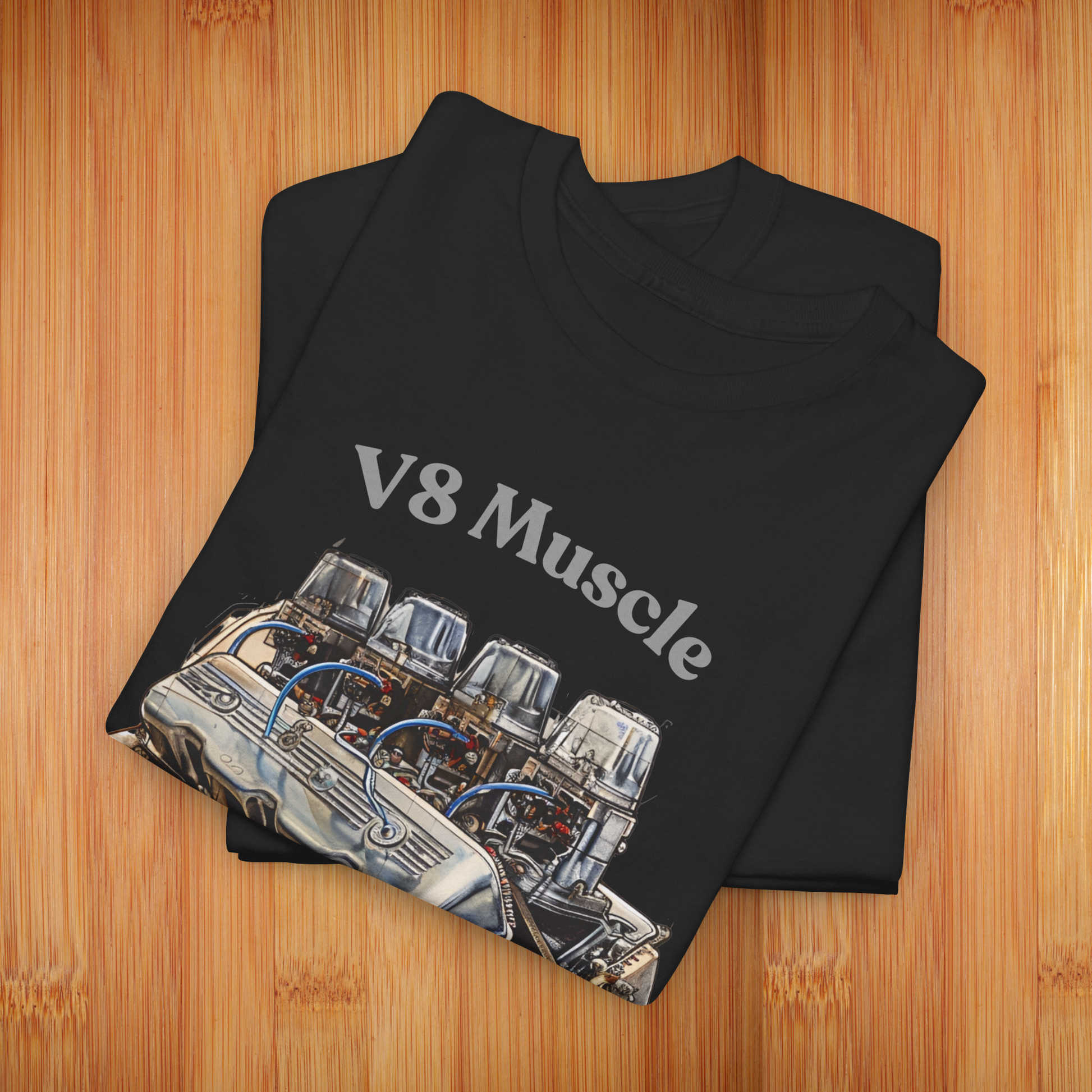 V8 Muscle Print Tees