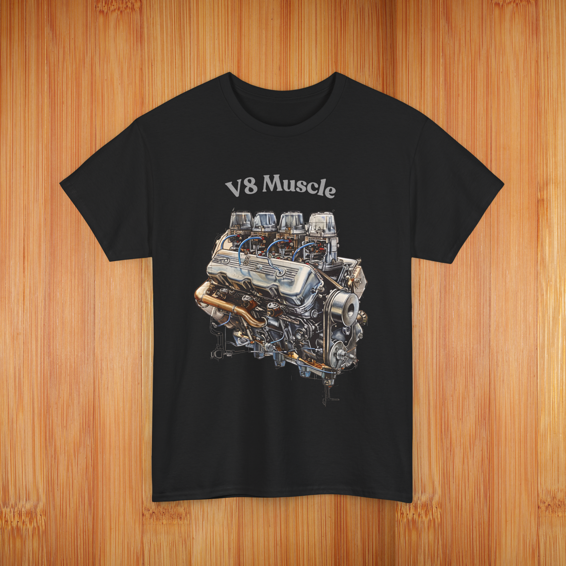 V8 Muscle Print Tees