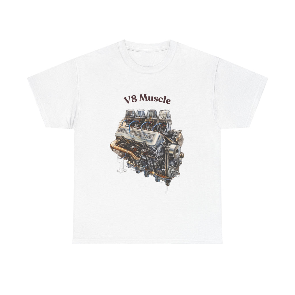 V8 Muscle Print Tees