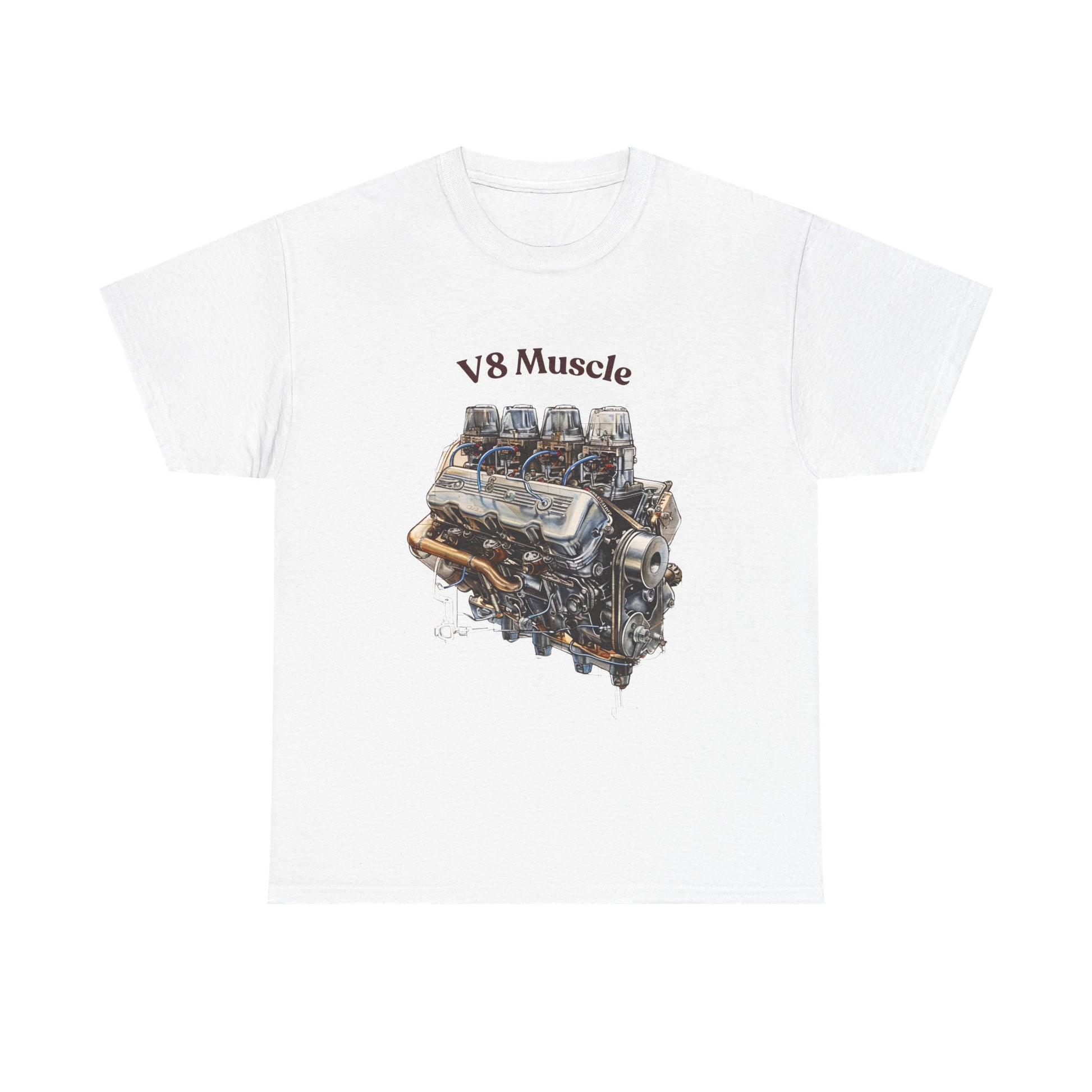 V8 Muscle Print Tees