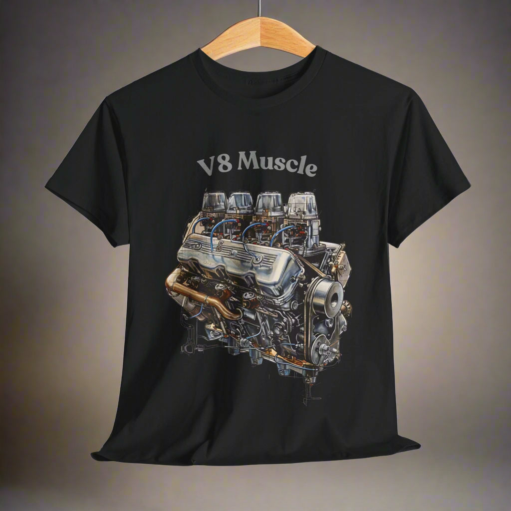 V8 Muscle Print Tees