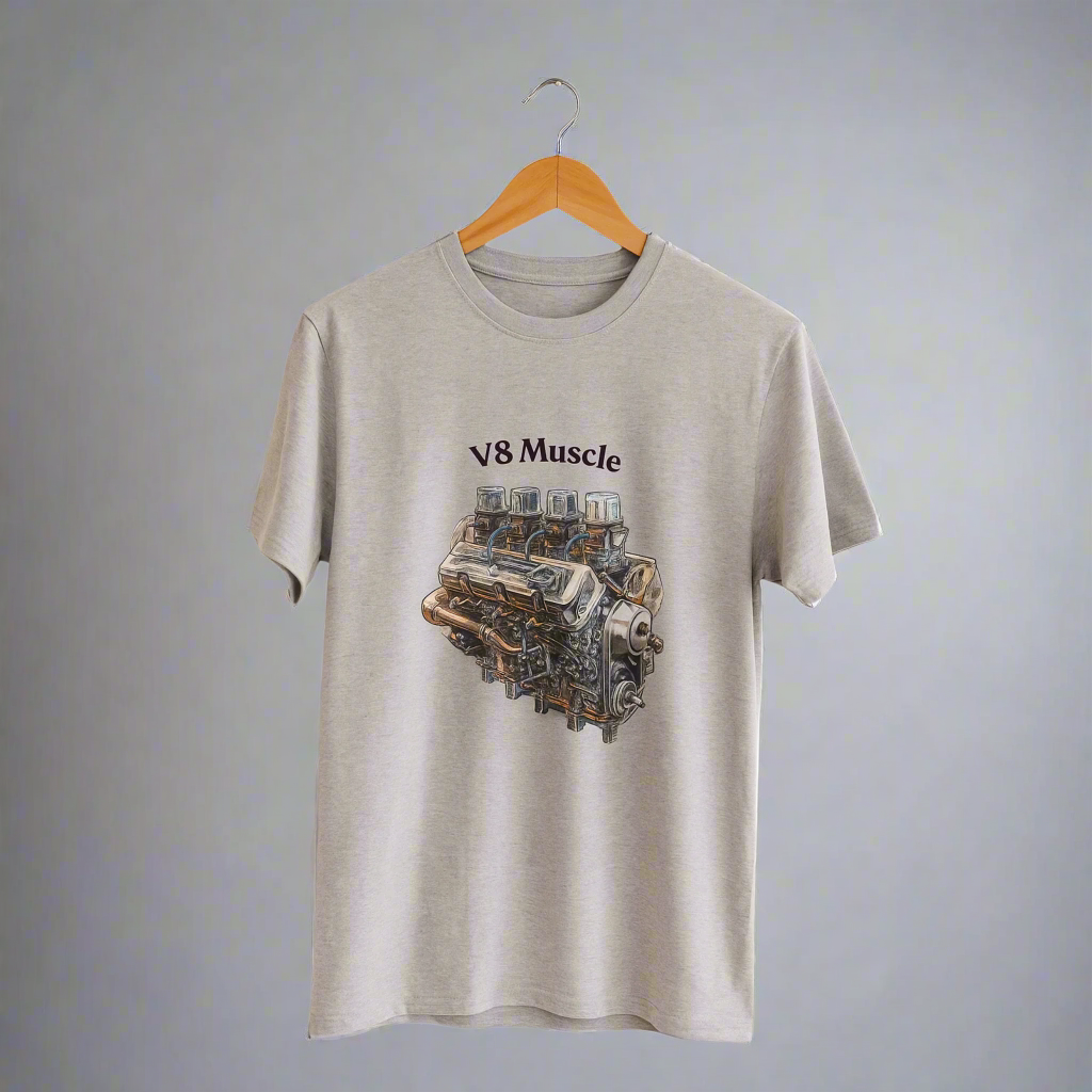 V8 Muscle Print Tees